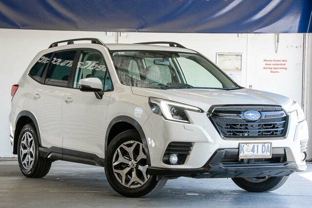 Used Subaru Forester S5 MY22 2.5i-L CVT AWD Laverton North, 2021 Subaru Forester S5 MY22 2.5i-L CVT AWD White 7 Speed Constant Variable Wagon
