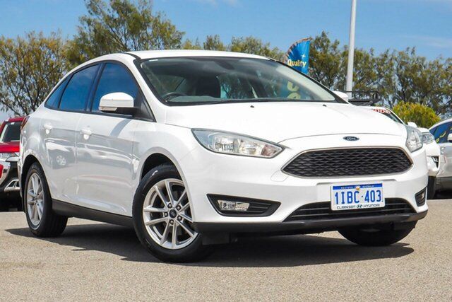 Used Ford Focus LZ Trend Clarkson, 2016 Ford Focus LZ Trend White 6 Speed Automatic Sedan