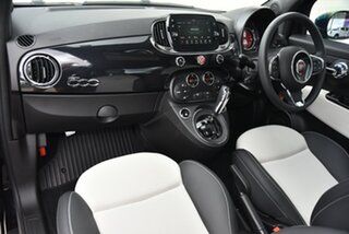 2022 Fiat 500 Series 10 MY22 Dolcevita Dualogic Black 5 Speed Sports Automatic Single Clutch