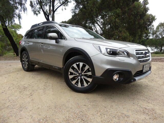 Used Subaru Outback B6A MY17 2.5i CVT AWD Premium Morphett Vale, 2017 Subaru Outback B6A MY17 2.5i CVT AWD Premium Tungsten Metal 6 Speed Constant Variable Wagon