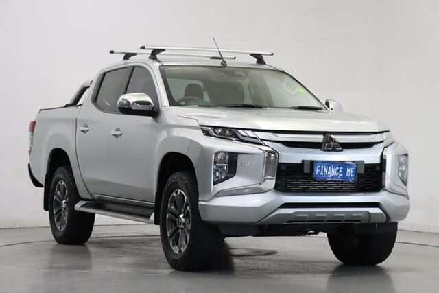Used Mitsubishi Triton MR MY19 GLS Double Cab Victoria Park, 2019 Mitsubishi Triton MR MY19 GLS Double Cab Silver 6 Speed Sports Automatic Utility