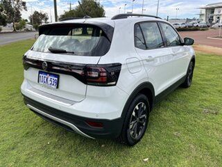 2023 Volkswagen T-Cross C11 MY23 85TSI DSG FWD Life Pure White 7 Speed Sports Automatic Dual Clutch