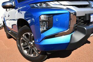 2023 Mitsubishi Triton MR MY23 GLS Double Cab Impulse Blue 6 Speed Sports Automatic Utility.