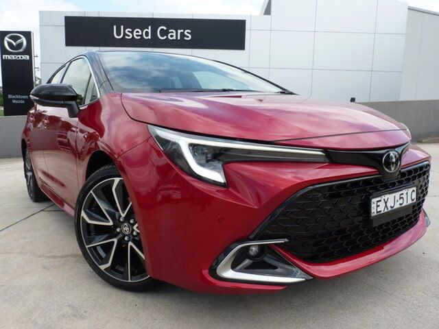 Pre-Owned Toyota Corolla Mzea12R ZR Blacktown, 2022 Toyota Corolla Mzea12R ZR Jasper Red - Black Roof 10 Speed Constant Variable Hatchback