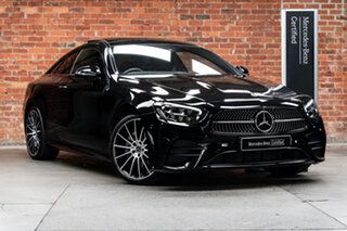2021 Mercedes-Benz E-Class C238 801+051MY E200 9G-Tronic Obsidian Black Metallic 9 Speed.