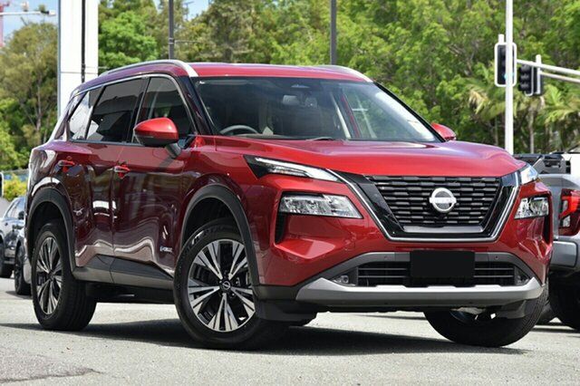 New Nissan X-Trail T33 MY23 ST-L e-4ORCE e-POWER Nailsworth, 2023 Nissan X-Trail T33 MY23 ST-L e-4ORCE e-POWER Scarlet 1 Speed Automatic Wagon Hybrid