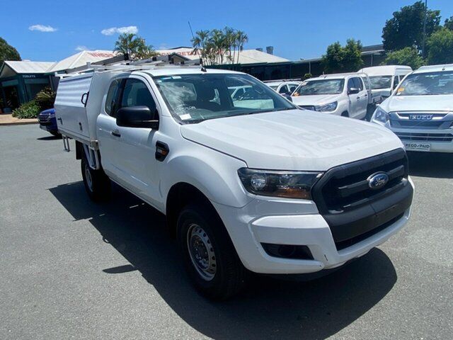 Used Ford Ranger PX MkII 2018.00MY XL Hi-Rider Acacia Ridge, 2018 Ford Ranger PX MkII 2018.00MY XL Hi-Rider White 6 speed Automatic Cab Chassis