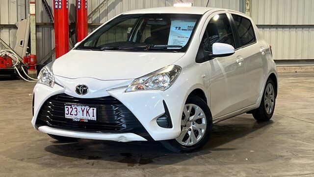 Used Toyota Yaris NCP130R Ascent Rocklea, 2018 Toyota Yaris NCP130R Ascent White 4 Speed Automatic Hatchback