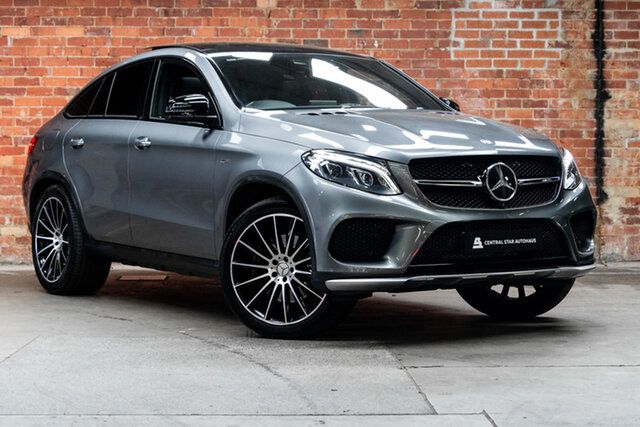 Used Mercedes-Benz GLE-Class C292 807MY GLE43 AMG Coupe 9G-Tronic 4MATIC Mulgrave, 2017 Mercedes-Benz GLE-Class C292 807MY GLE43 AMG Coupe 9G-Tronic 4MATIC Selenite Grey 9 Speed