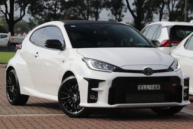 Pre-Owned Toyota Yaris Gxpa16R GR GR-FOUR Warwick Farm, 2020 Toyota Yaris Gxpa16R GR GR-FOUR White 6 Speed Manual Hatchback