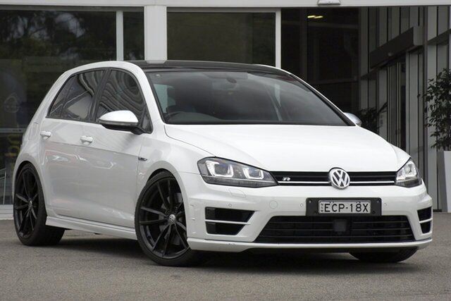 Used Volkswagen Golf VII MY16 R DSG 4MOTION Sutherland, 2016 Volkswagen Golf VII MY16 R DSG 4MOTION White 6 Speed Sports Automatic Dual Clutch Hatchback