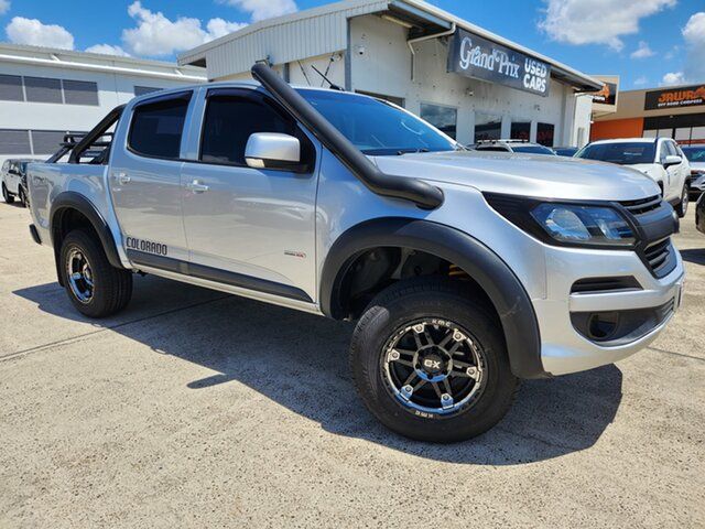 Used Holden Colorado RG MY19 LS Pickup Crew Cab Caboolture, 2018 Holden Colorado RG MY19 LS Pickup Crew Cab Silver 6 Speed Sports Automatic Utility