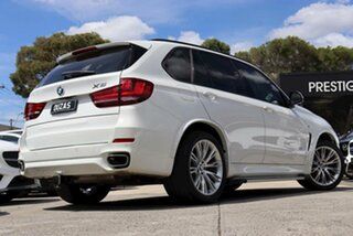 2014 BMW X5 F15 xDrive30d White 8 Speed Sports Automatic Wagon.