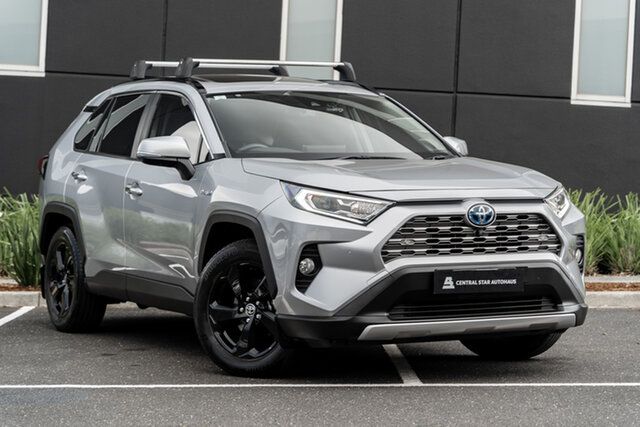 Used Toyota RAV4 Axah54R Cruiser eFour Narre Warren, 2020 Toyota RAV4 Axah54R Cruiser eFour Silver Sky 6 Speed Constant Variable Wagon