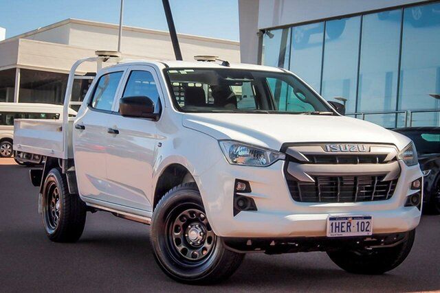 Pre-Owned Isuzu D-MAX MY19 SX Space Cab 4x2 High Ride Wangara, 2020 Isuzu D-MAX MY19 SX Space Cab 4x2 High Ride Glacier White 6 Speed Sports Automatic Utility