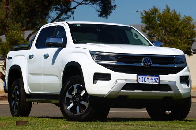 Demo Volkswagen Amarok NF MY23 TDI600 4MOTION Perm Style Wangara, 2023 Volkswagen Amarok NF MY23 TDI600 4MOTION Perm Style Clear White 10 Speed Automatic Utility