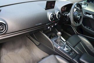 2018 Audi RS 3 8V MY18 S Tronic Quattro Black 7 Speed Sports Automatic Dual Clutch Sedan