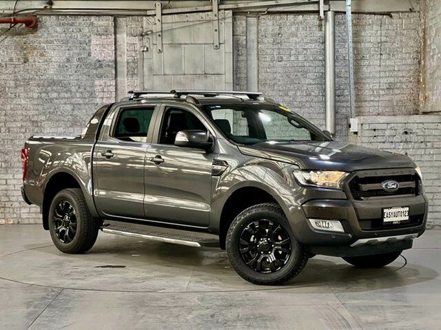 Used Ford Ranger PX MkII 2018.00MY Wildtrak Double Cab Mile End South, 2018 Ford Ranger PX MkII 2018.00MY Wildtrak Double Cab Grey 6 Speed Sports Automatic Utility