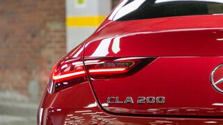 2023 Mercedes-Benz CLA-Class C118 804+054MY CLA200 DCT Designo Patagonia Red 7 Speed