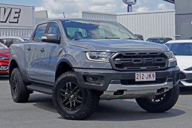 Used Ford Ranger PX MkIII 2019.00MY Raptor Springwood, 2019 Ford Ranger PX MkIII 2019.00MY Raptor Grey 10 Speed Sports Automatic Double Cab Pick Up