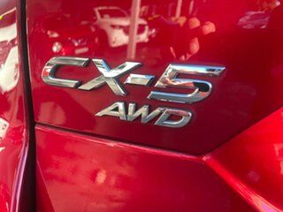 2018 Mazda CX-5 KF4WLA Akera SKYACTIV-Drive i-ACTIV AWD Red 6 Speed Sports Automatic Wagon.