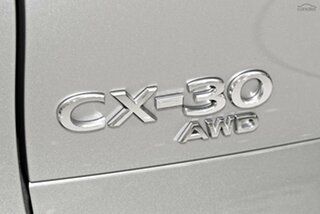 2023 Mazda CX-30 DM4WLA G25 SKYACTIV-Drive i-ACTIV AWD Astina Silver 6 Speed Sports Automatic Wagon
