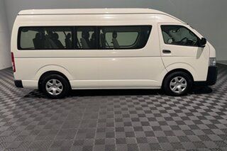 2018 Toyota HiAce KDH223R Commuter High Roof Super LWB French Vanilla 4 speed Automatic Bus