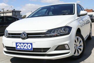2020 Volkswagen Polo AW MY21 70TSI DSG Trendline White 7 Speed Sports Automatic Dual Clutch.