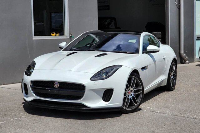 Used Jaguar F-TYPE X152 MY19 Coupe Albion, 2018 Jaguar F-TYPE X152 MY19 Coupe White 8 Speed Sports Automatic Coupe