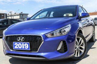 2019 Hyundai i30 PD2 MY19 Active Blue 6 Speed Sports Automatic Hatchback.