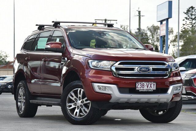Used Ford Everest UA Trend Aspley, 2015 Ford Everest UA Trend Red 6 Speed Sports Automatic SUV