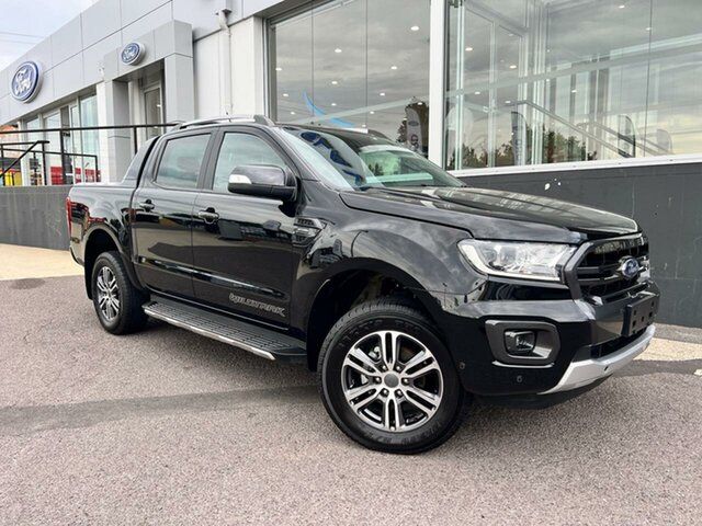 Used Ford Ranger PX MkIII 2021.25MY Wildtrak Phillip, 2021 Ford Ranger PX MkIII 2021.25MY Wildtrak Black 10 Speed Sports Automatic Double Cab Pick Up