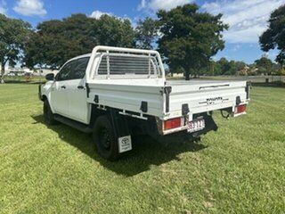 2019 Toyota Hilux GUN126R MY19 SR (4x4) White 6 Speed Automatic Double Cab Chassis
