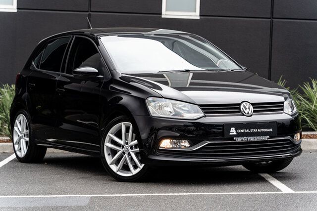 Used Volkswagen Polo 6R MY17 81TSI DSG Comfortline Narre Warren, 2016 Volkswagen Polo 6R MY17 81TSI DSG Comfortline Black 7 Speed Sports Automatic Dual Clutch