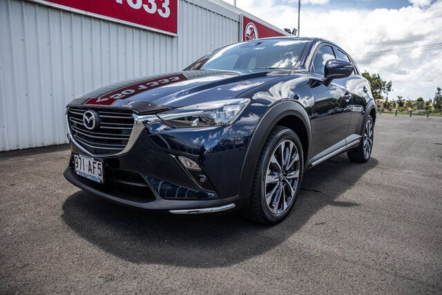 Used Mazda CX-3 DK2W7A sTouring SKYACTIV-Drive FWD Bundaberg, 2020 Mazda CX-3 DK2W7A sTouring SKYACTIV-Drive FWD Blue 6 Speed Sports Automatic Wagon