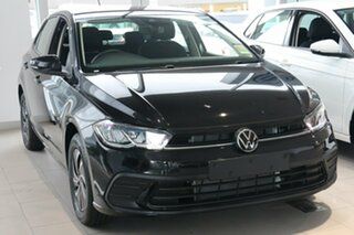 2023 Volkswagen Polo AE MY23 85TSI DSG Life Deep Black Pearl Effect 7 Speed.