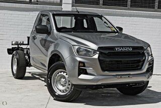 2023 Isuzu D-MAX RG MY23 SX 4x2 High Ride Silver 6 Speed Sports Automatic Cab Chassis.