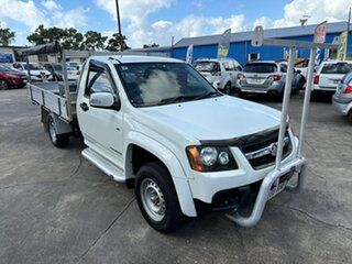 2010 Holden Colorado RC MY10 LX 4x2 White 5 Speed Manual Cab Chassis