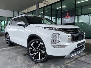 2023 Mitsubishi Outlander ZM MY23 Aspire AWD White 8 Speed Constant Variable Wagon.