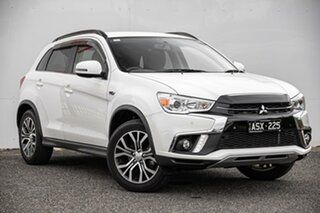 2017 Mitsubishi ASX XC MY18 LS 2WD White 1 Speed Constant Variable Wagon.