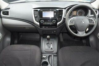 2017 Mitsubishi Triton MQ MY18 GLX+ Double Cab Grey 5 Speed Sports Automatic Utility