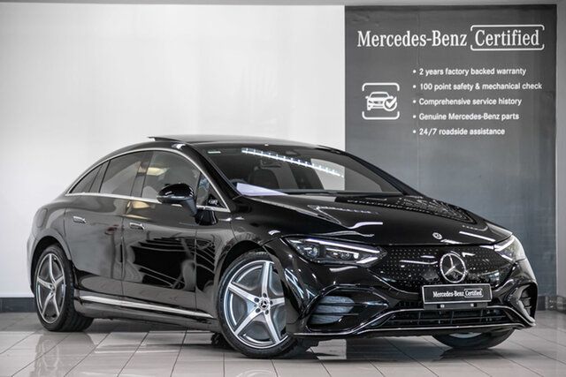 Certified Pre-Owned Mercedes-Benz EQE V295 803+053MY EQE350 4MATIC Narre Warren, 2023 Mercedes-Benz EQE V295 803+053MY EQE350 4MATIC Obsidian Black 1 Speed Reduction Gear Sedan