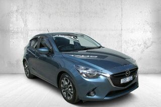 2015 Mazda 2 DJ2HAA Genki SKYACTIV-Drive Blue 6 Speed Sports Automatic Hatchback.