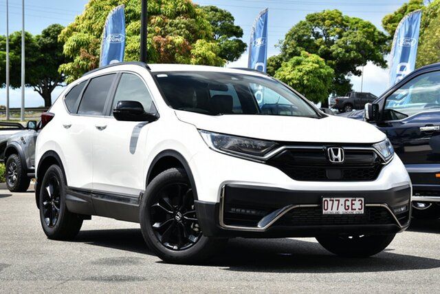 Pre-Owned Honda CR-V RW MY22 Black Edition FWD North Lakes, 2022 Honda CR-V RW MY22 Black Edition FWD White 1 Speed Constant Variable Wagon