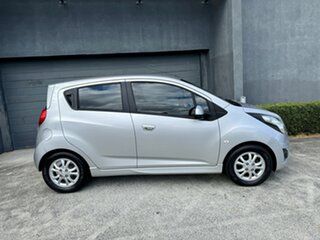 2012 Holden Barina Spark MJ MY13 CD Silver 4 Speed Automatic Hatchback.