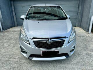 2012 Holden Barina Spark MJ MY13 CD Silver 4 Speed Automatic Hatchback