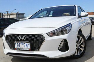 2019 Hyundai i30 PD2 MY20 Active White 6 Speed Sports Automatic Hatchback.