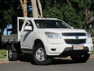 2015 Holden Colorado RG MY15 LS 4x2 White 6 Speed Manual Cab Chassis