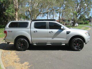 2015 Ford Ranger PX MkII XLT Double Cab Silver 6 Speed Manual Utility.