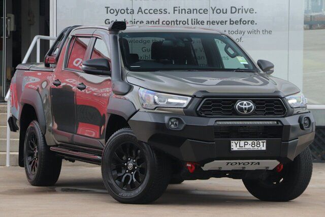 Pre-Owned Toyota Hilux GUN126R Rugged X Double Cab Guildford, 2022 Toyota Hilux GUN126R Rugged X Double Cab Oxide Bronze 6 Speed Sports Automatic Utility